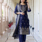 Silk Blend Weaving Straight Kurta with Pant & Dupatta