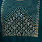 Cotton Blend Weaving and Lace Straight Kurta with Pant & Dupatta