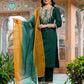 Cotton Sequence Straight Kurta with Pant & Dupatta