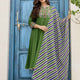 Cotton Sequins Enbroidery Work, Lace Anarkali Kurta with Pant & Dupatta