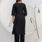 Silk Woven Design Straight Kurta with Pant & Dupatta