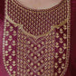 Silk Embroidered Straight Kurta with Pant & Dupatta
