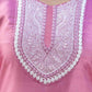 Silk Blend Embroidery Work Straight Kurta with Pant & Dupatta
