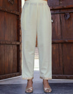 Viscose Rayon Embroidered A-Line 3 Piece Kurta Set
