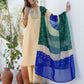 Silk Embroidery and Sequins Work, Embroidery Lace Straight Kurta with Pant & Dupatta