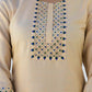 Silk Embroidery and Sequins Work, Embroidery Lace Straight Kurta with Pant & Dupatta