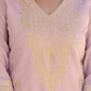 Silk Embroidered Straight Kurta with Pant & Dupatta