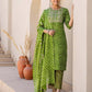 Cotton Embroidery and Sequins Work, Printed