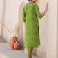 Cotton Embroidery and Sequins Work, Printed