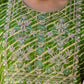 Cotton Embroidery and Sequins Work, Printed
