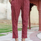Cotton Printed Straight Kurta with Pant & Dupatta