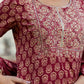 Cotton Printed Straight Kurta with Pant & Dupatta