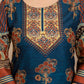 Cotton Printed Straight Kurta with Pant & Dupatta