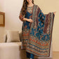 Cotton Printed Straight Kurta with Pant & Dupatta