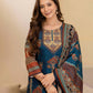 Cotton Printed Straight Kurta with Pant & Dupatta
