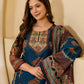 Cotton Printed Straight Kurta with Pant & Dupatta