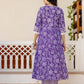 Cotton Embroidery and Sequin Work Anarkali Kurta with Pant & Dupatta