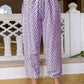 Cotton Embroidery and Sequin Work Anarkali Kurta with Pant & Dupatta