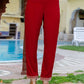 Rayon Embroidery, Sequins Work and Embroidery Lace Straight Kurta with Pant & Dupatta