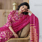 Cotton Printed and Embroidery Lace Anarkali Kurta with Pant & Dupatta