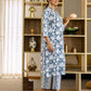 Cotton Printed and Embroidery Lace Anarkali Kurta with Pant & Dupatta