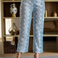 Cotton Printed and Embroidery Lace Anarkali Kurta with Pant & Dupatta