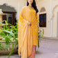Cotton Printed, Embroidery and Sequins Work, Lace Straight Kurta with Pant & Dupatta