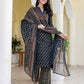 Cotton Printed, Fabric Lace Straight Kurta with Pant & Dupatta