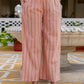 Cotton Floral Printed, Fabric Lace A-Line Kurta with Pant & Dupatta
