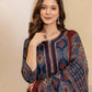 Cotton Printed Straight Kurta with Pant & Dupatta