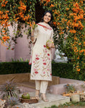 Skylee Cotton Embroidered Straight 3 Piece Kurta Set For Woman