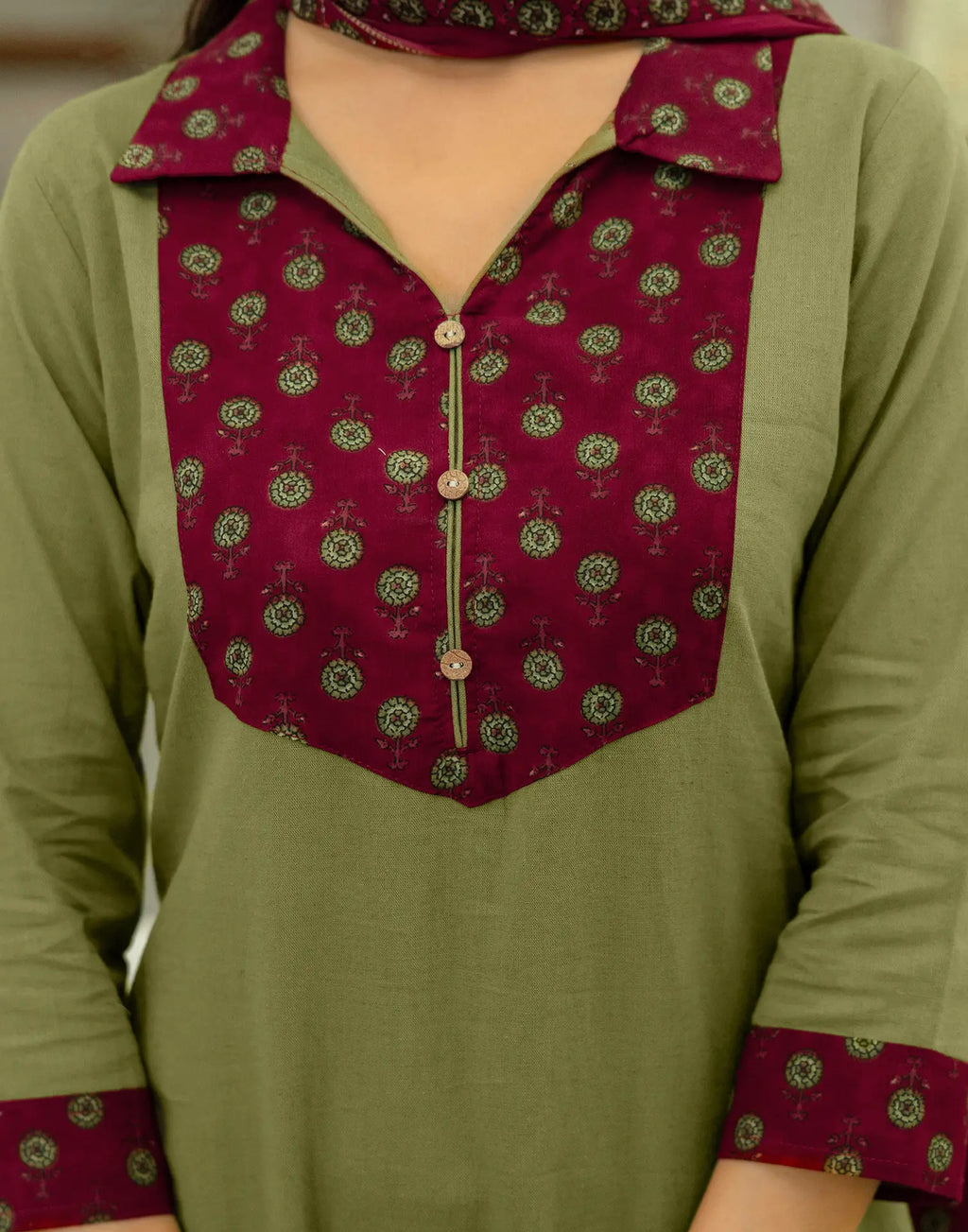 Viscose Rayon Printed Straight 3 Piece Kurta Set