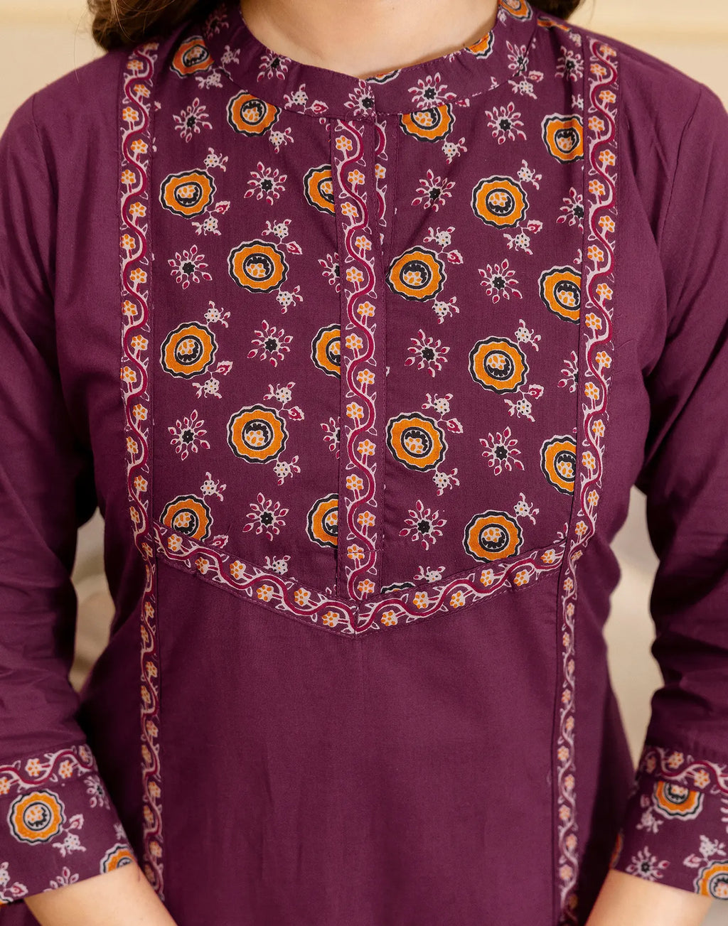 Viscose Rayon Printed Straight 3 Piece Kurta Set
