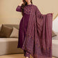 Cotton Printed Straight Kurta with Pant & Dupatta