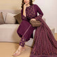 Cotton Printed Straight Kurta with Pant & Dupatta