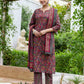 Cotton Printed A-Line Kurta with Pant & Dupatta