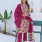 Cotton Printed Straight Kurta with Pant & Dupatta