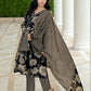 Cotton Printed Straight Kurta with Pant & Dupatta