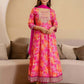 Rayon Printed Anarkali Kurta with Pant & Dupatta