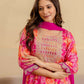 Rayon Printed Anarkali Kurta with Pant & Dupatta