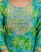 Viscose Rayon Embroidered Straight 3 Piece Kurta Set
