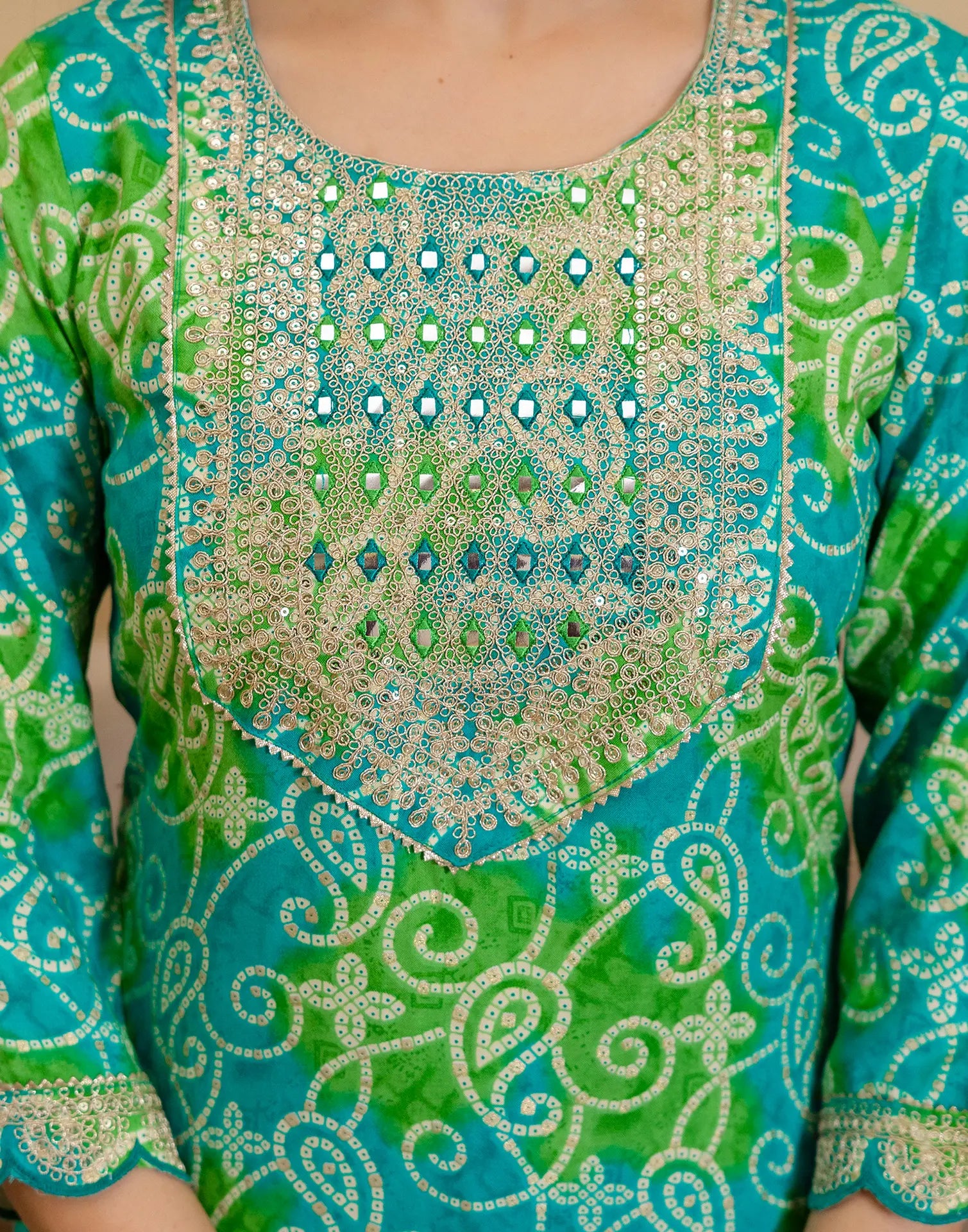 Viscose Rayon Embroidered Straight 3 Piece Kurta Set