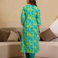 Rayon Printed Straight Kurta with Pant & Dupatta