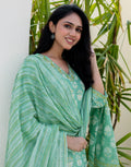 Cotton Embroidered Straight 3 Piece Kurta Set