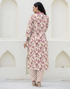 Viscose Rayon Embroidered Straight 3 Piece Kurta Set