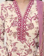 Viscose Rayon Embroidered Straight 3 Piece Kurta Set