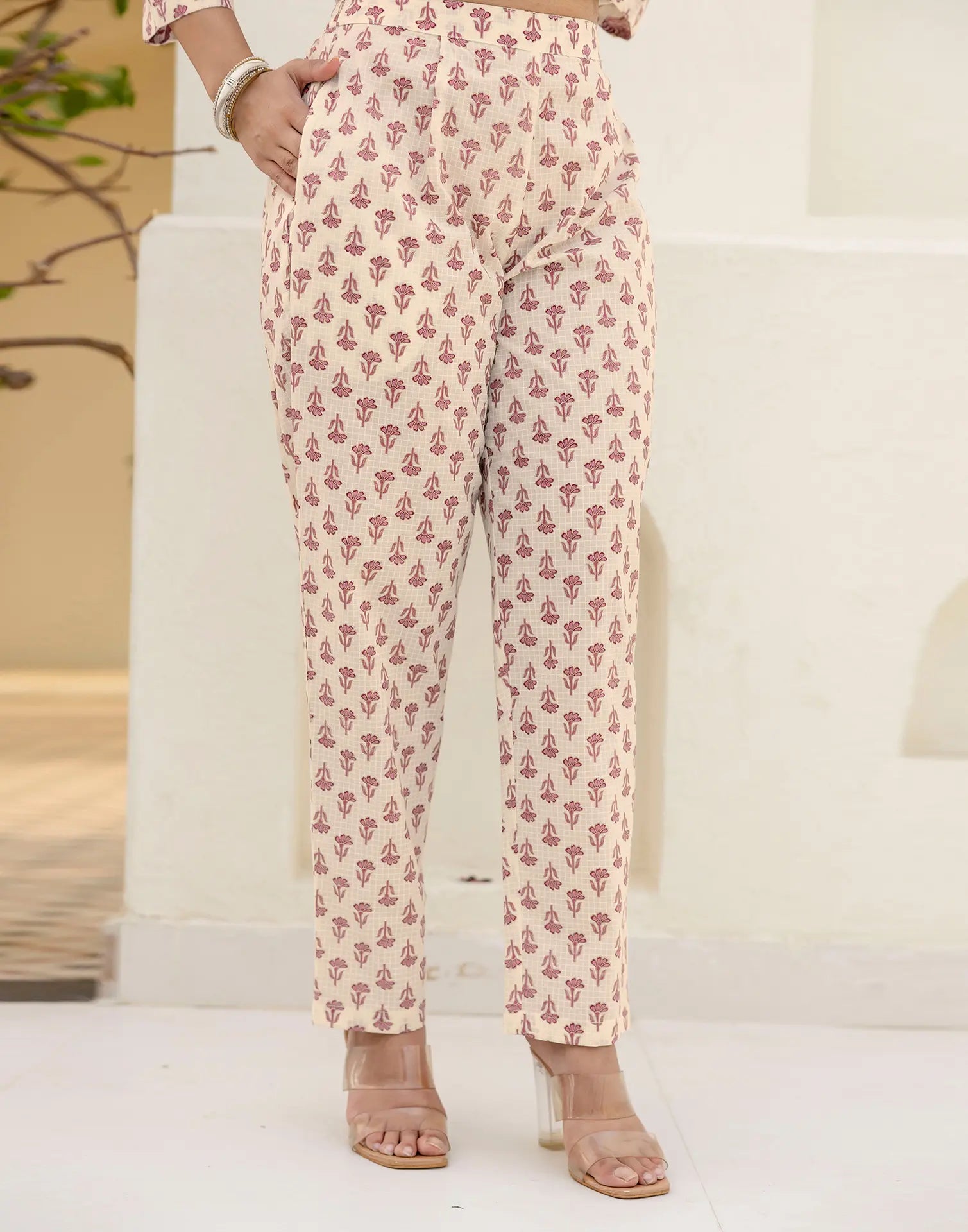 Viscose Rayon Embroidered Straight 3 Piece Kurta Set