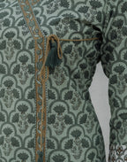 Cotton Printed Straight 3 Piece Kurta Set
