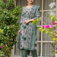 Cotton Printed Straight Kurta with Pant & Dupatta
