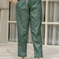 Cotton Printed Straight Kurta with Pant & Dupatta